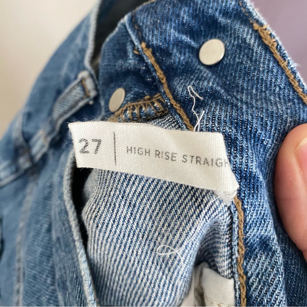 PacSun High Rise‎ Straight Jeans - Picture 4 of 4